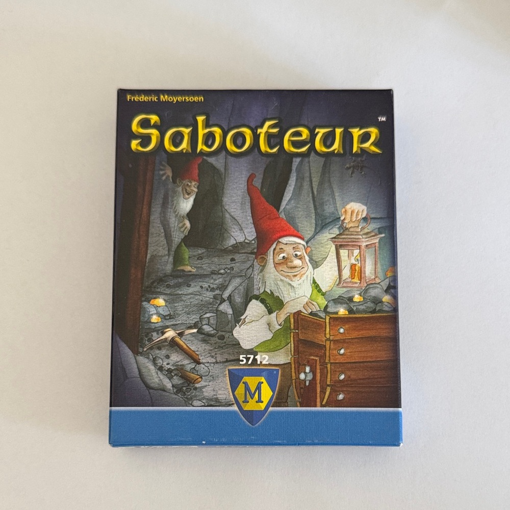 Frederic Moyersoen Saboteur Card Game #5712 Amigo Mayfair Games / Complete